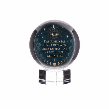 Kristallkugel 6 cm – Dekoratives und spirituelles Accessoire
