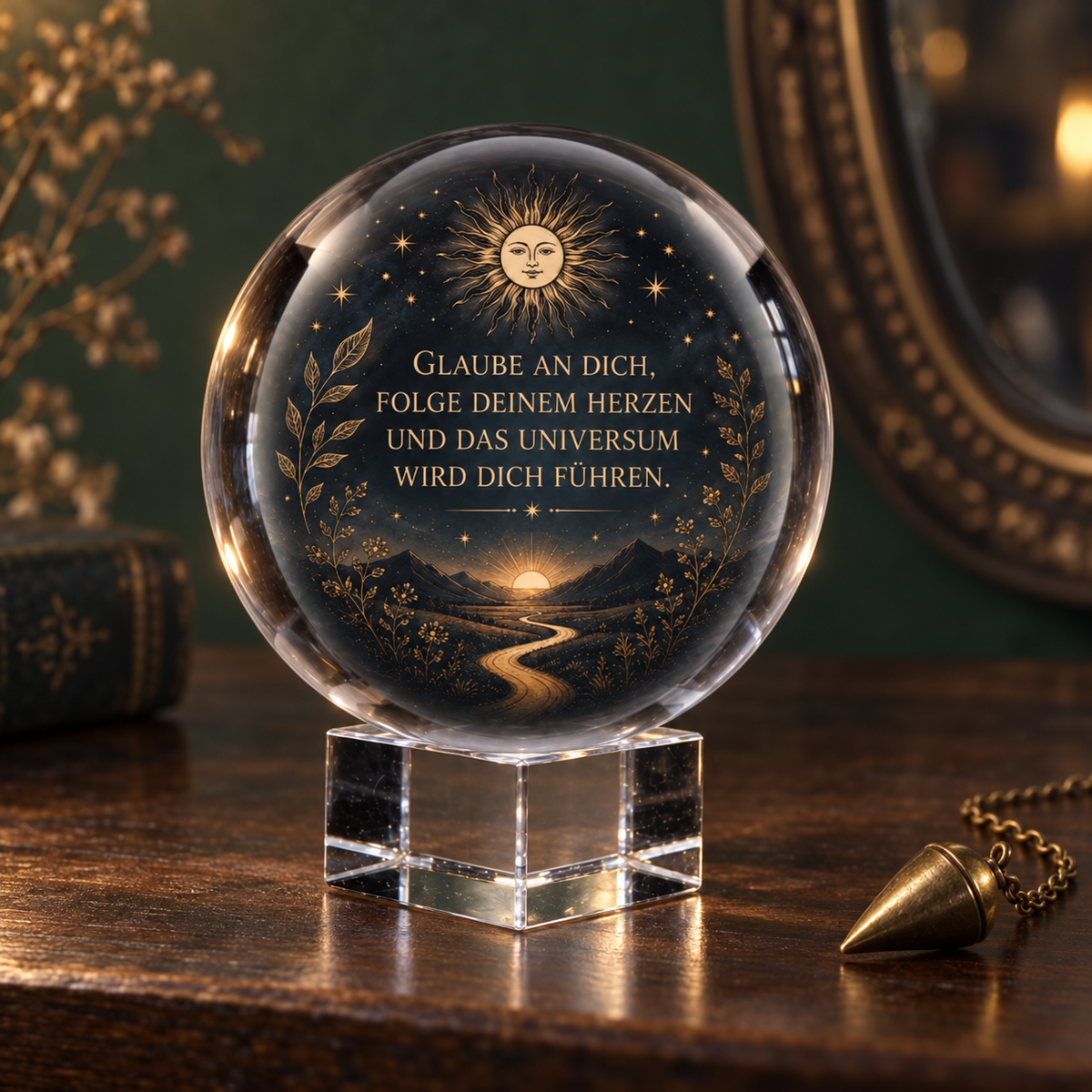 Kristallkugel 100 mm – Elegantes Meditationsobjekt
