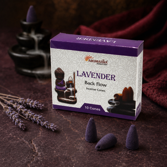 Aromatica Rückfluss-Räucherkegel – Lavendel