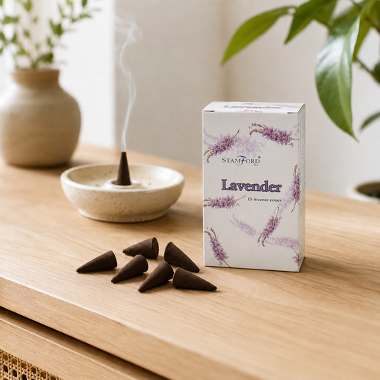 Premium  Räucherkegel  Lavendel - 15 St.