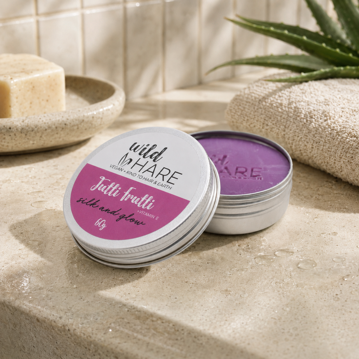 Wild Hare Festes Shampoo 60g – Tutti Frutti