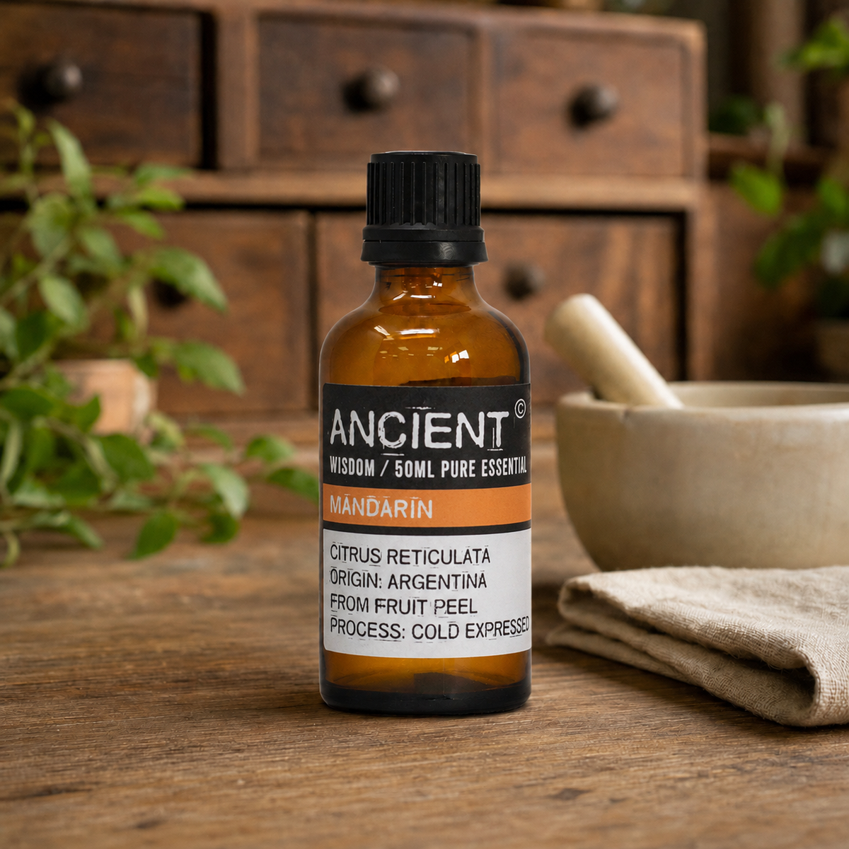 Ätherisches Mandarinenöl, 50 ml - Citrus nobilis
