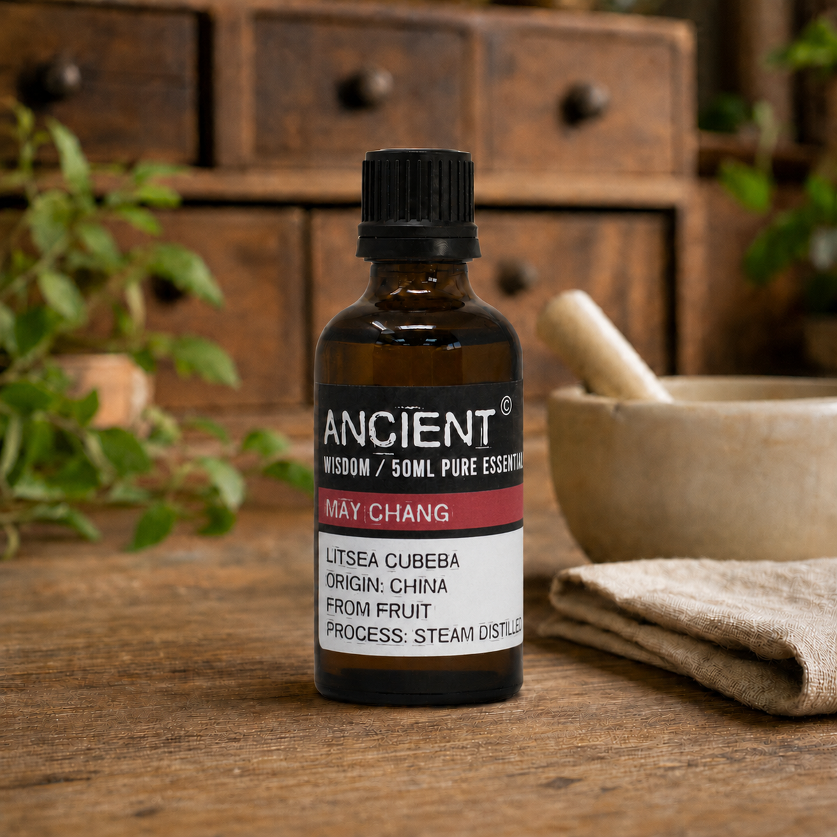 Ätherisches May Chang Öl. 50 ml - Litsea Cubeba