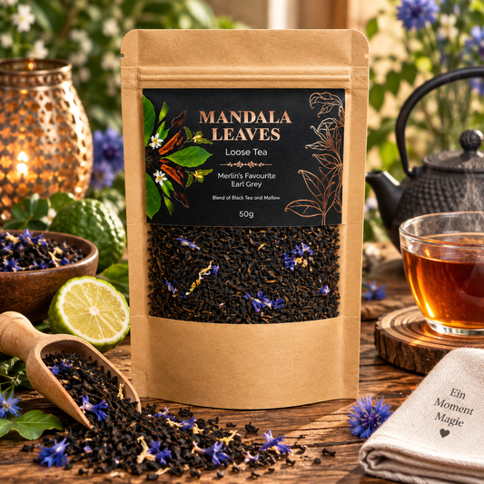 50g Merlin's Favorite Earl Grey, Schwarztee
