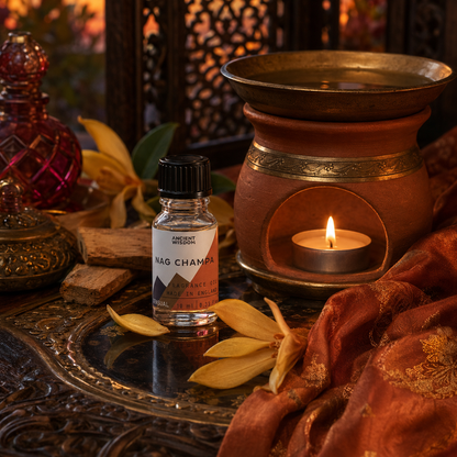 Nag Champa Duftöl 10ml – Traditioneller indischer Duft für Entspannung