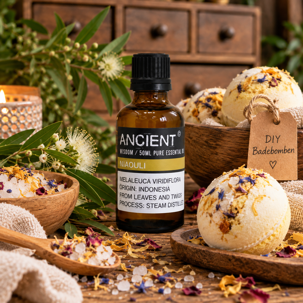 Niaouli 50ml ätherisches Öl aus Indonesien