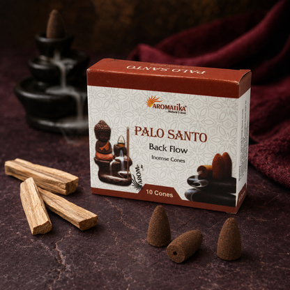 Aromatica Rückfluss-Räucherkegel – Palo Santo