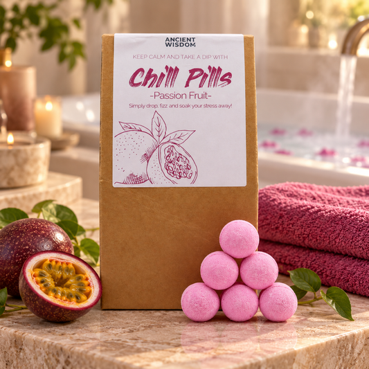 Vegane Badebomben 350g - Passionsfrucht