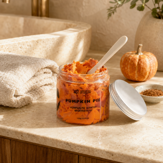 Pumpkin Pie Whipped Soap 120g – Cremige Seife mit Kürbis- und Gewürzduft