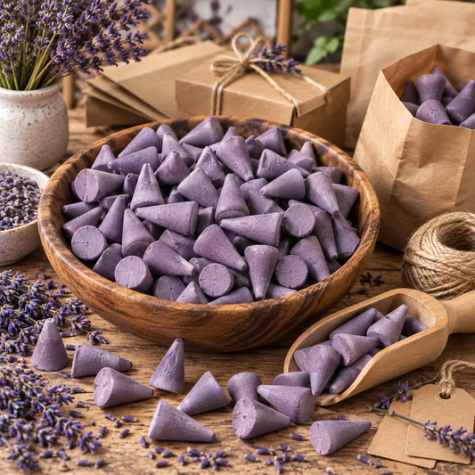Räucherkegel in Großpackung – Lavendel (850 St)