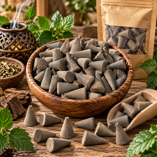 Räucherkegel in Großpackung – Patchouli (850 St)