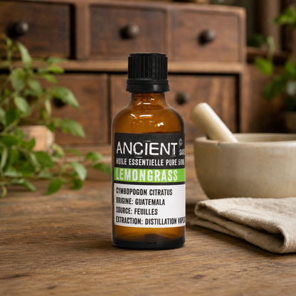 Ätherisches Zitronengrasöl, 50 ml - Cymbopogon citratus