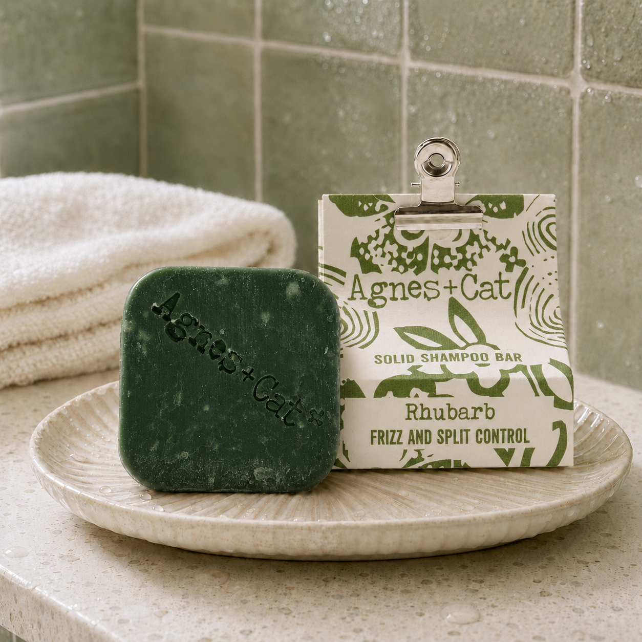 Agnes + Cat Rhabarber - Festes Shampoo