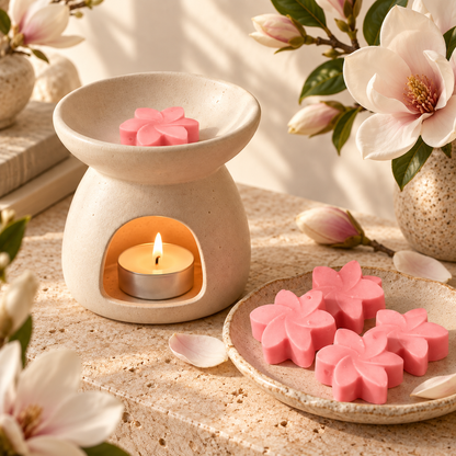 Duftwachs-Pralinen – Japanische Magnolie (6 Stück)