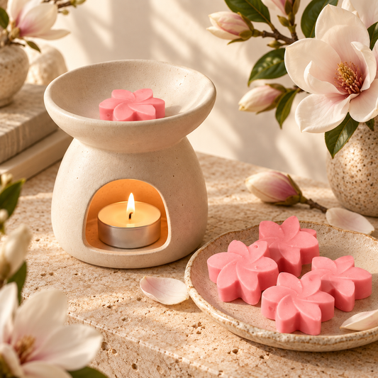 Duftwachs-Pralinen – Japanische Magnolie (6 Stück)
