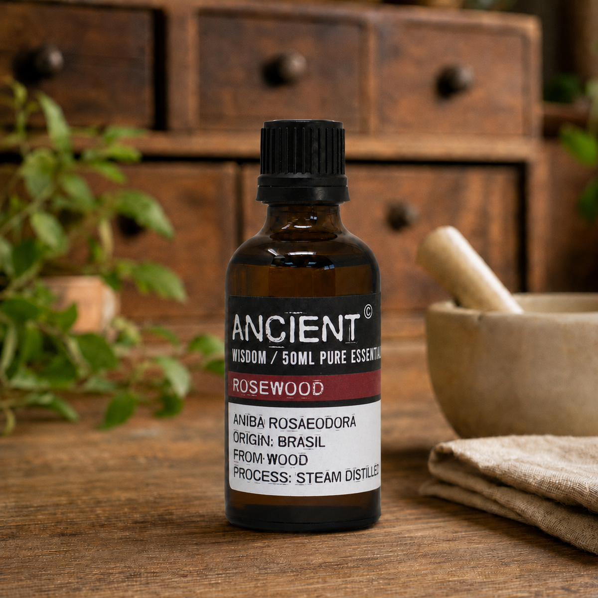 Ätherisches Rosenholzöl 50 ml - Aniba rosaeodora