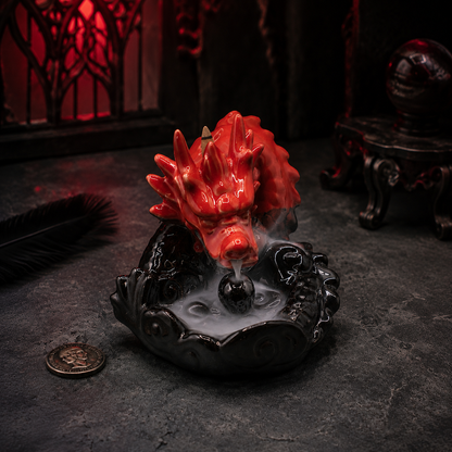 Räucherkegelhalter - Small Red Dragon
