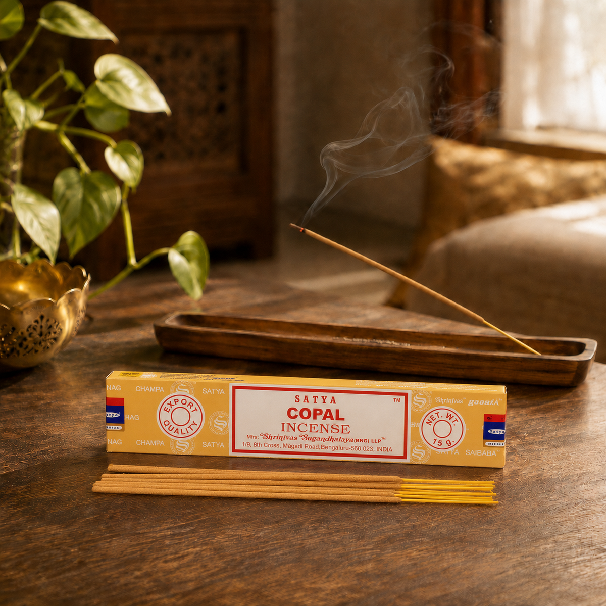 Satya Räucherstäbchen 15g – Copal