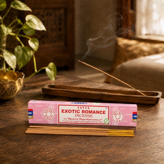 Satya Räucherstäbchen 15g – Exotic Romance