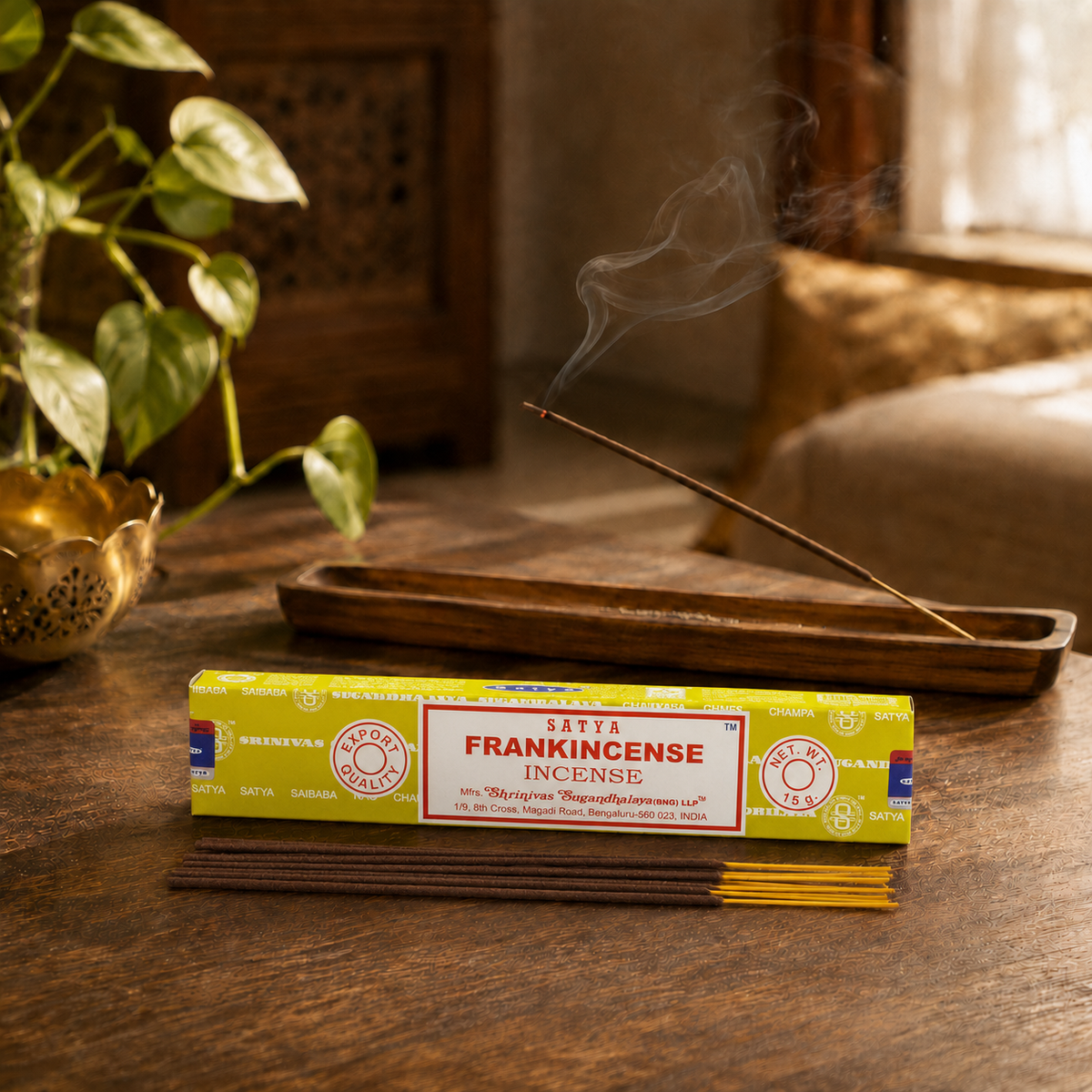 Satya Räucherstäbchen 15 g – Weihrauch