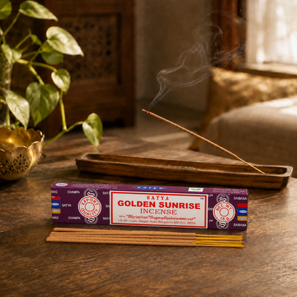 Satya Räucherstäbchen 15 g – Golden Sunrise