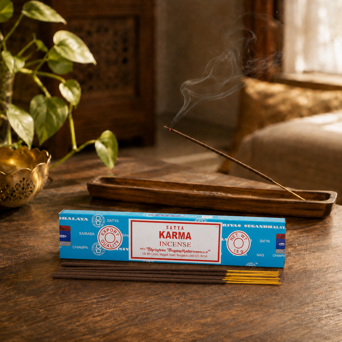 Satya Räucherstäbchen 15 g – Karma