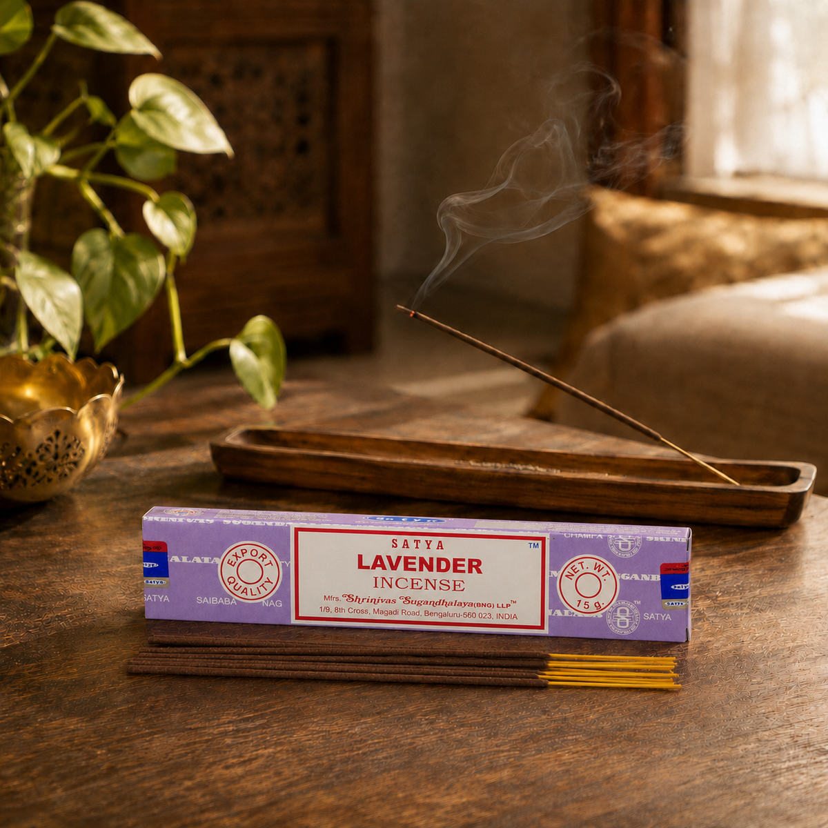 Satya Räucherstäbchen 15 g – Lavendel