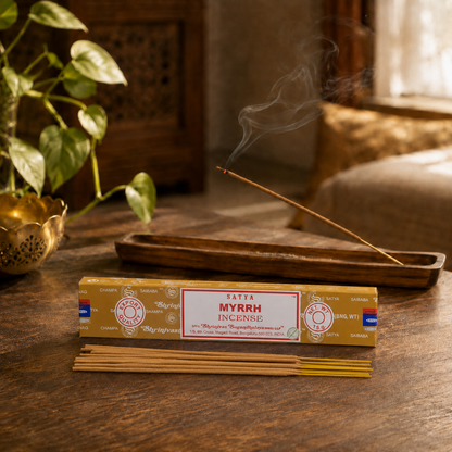 Satya Räucherstäbchen 15g – Myrrhe