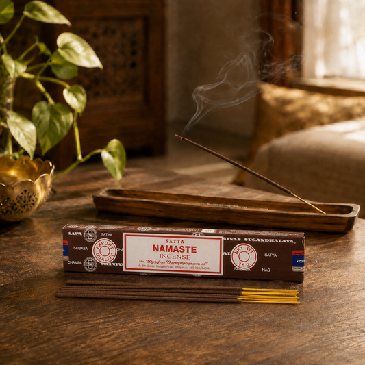 Satya-Räucherstäbchen 15 g – Namaste