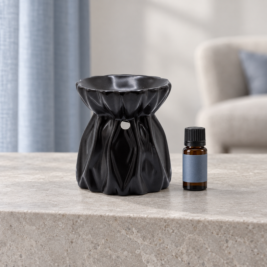 Duftlampe Keramik Geometric