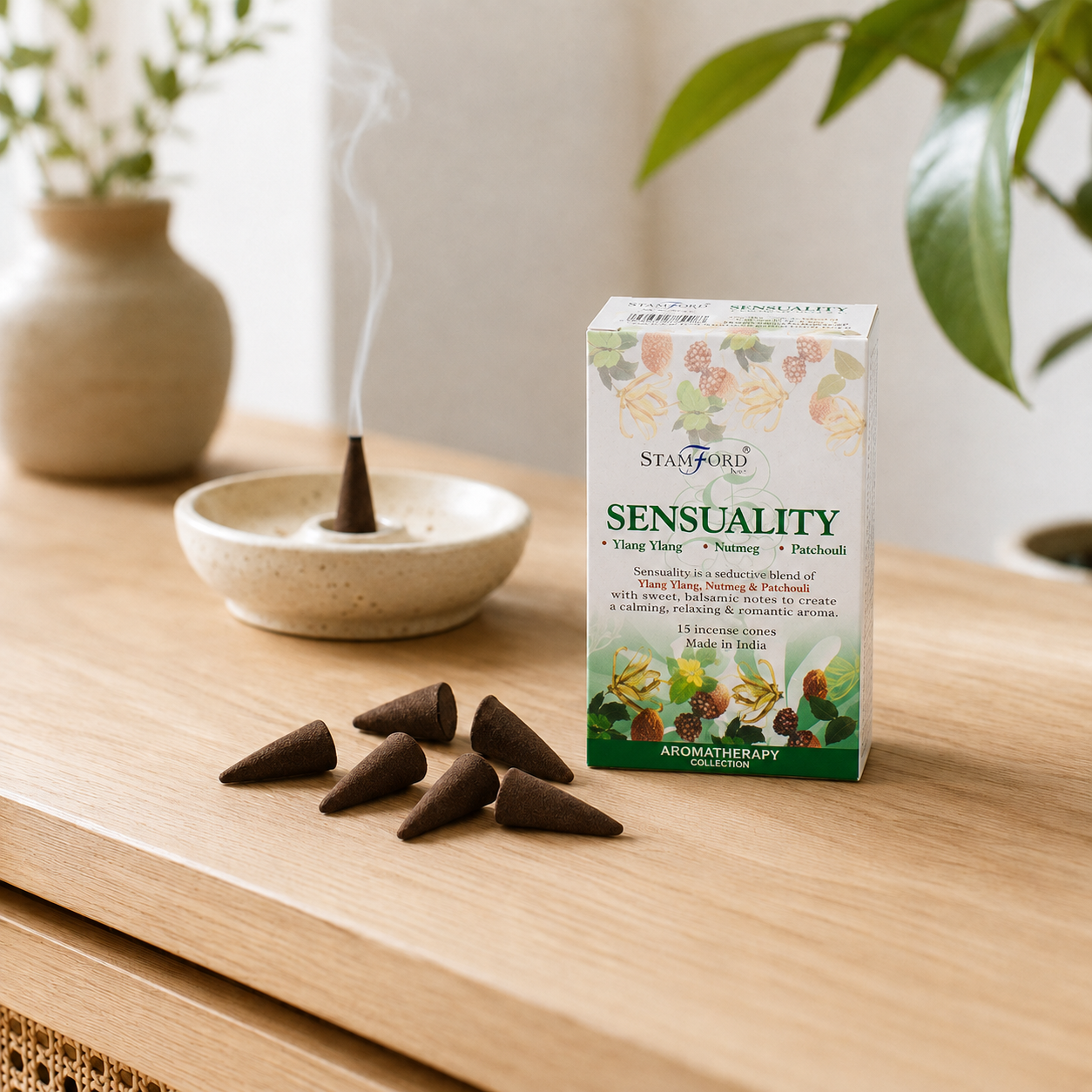 Premium  Räucherkegel Sensuality - 15 St.