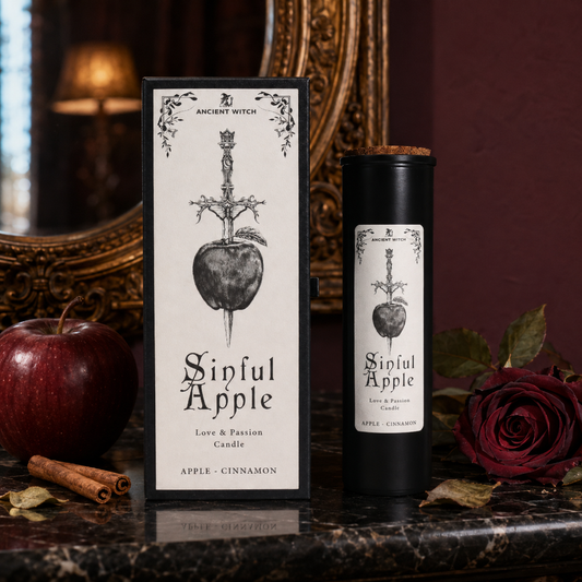 Antike Hexenritualkerzen - Sinful Apple