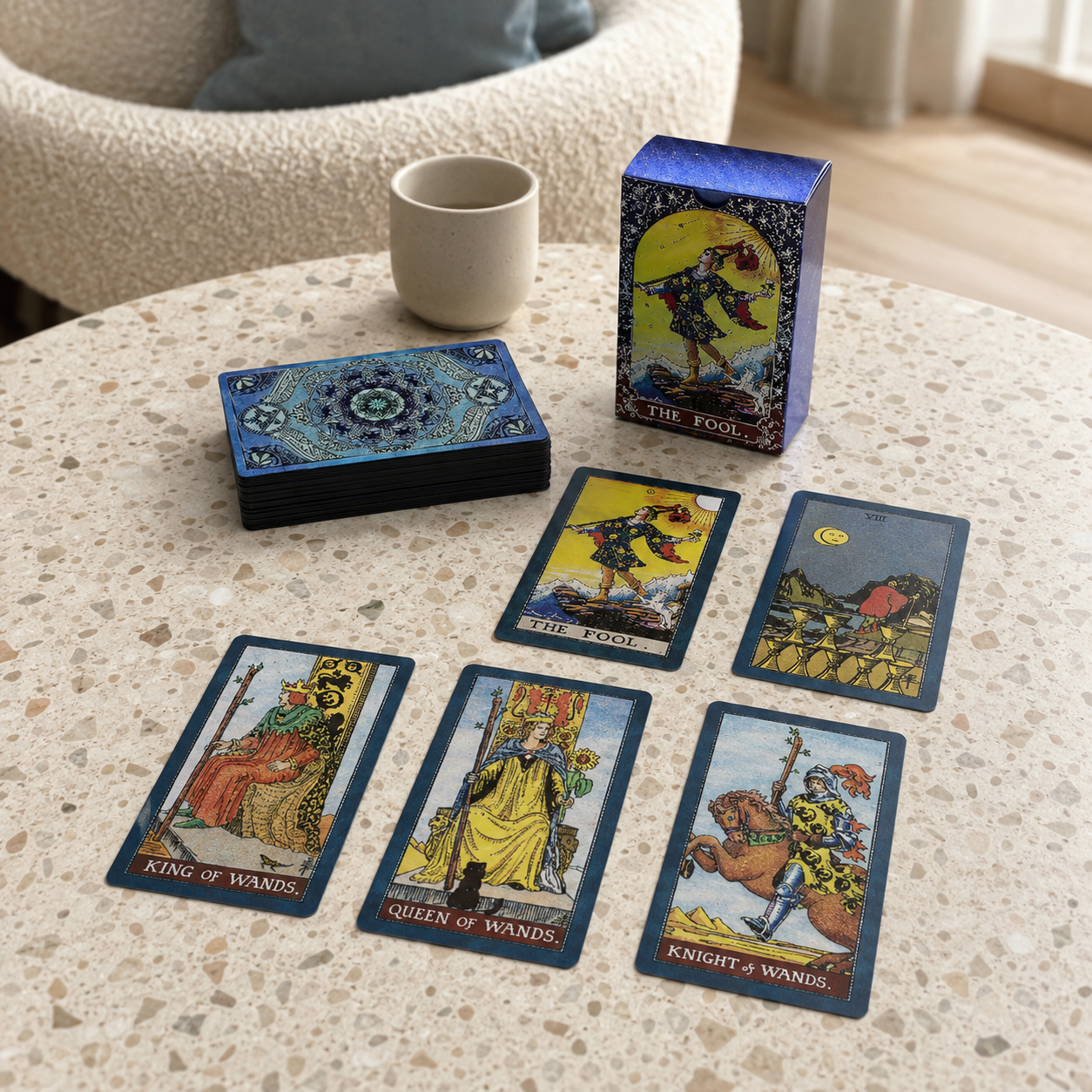 Tarotkarten-Set Mandala - mit Begleitheft