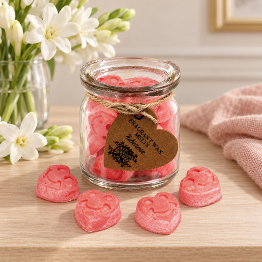 Soja Duftwachs Melts im Glas - Tuberose