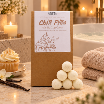 Vegane Badebomben 350g - Vanille Cupcake