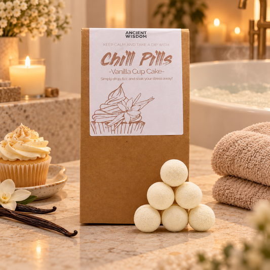 Vegane Badebomben 350g - Vanille Cupcake