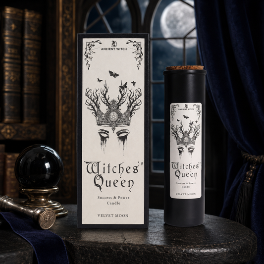 Antike Hexenritualkerze - Witches' Queen