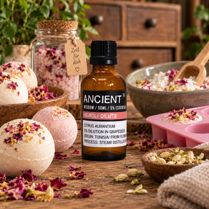 Verdünntes ätherisches Neroliöl, 50 ml - vom Bitterorangenbaum