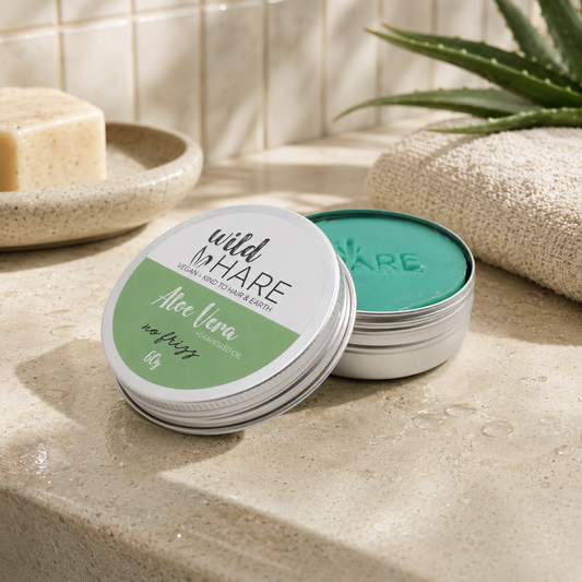 Wild Hare Festes Shampoo 60g – Aloe Vera