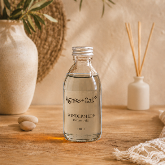 Agnes + Cat Raumduft-Nachfüllpackung – Windermere 140 ml