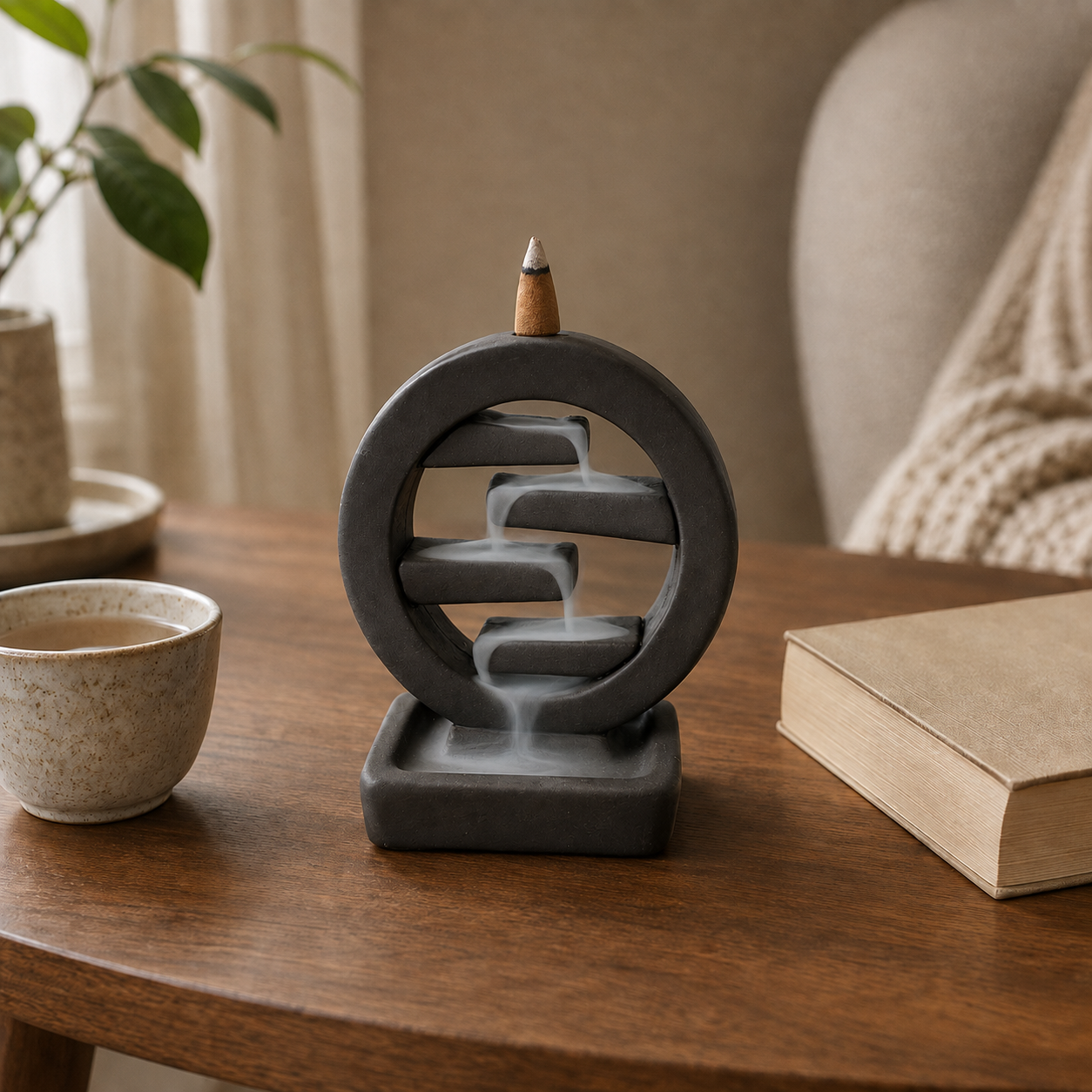 Zen Circle of Life - Räucherkegelhalter