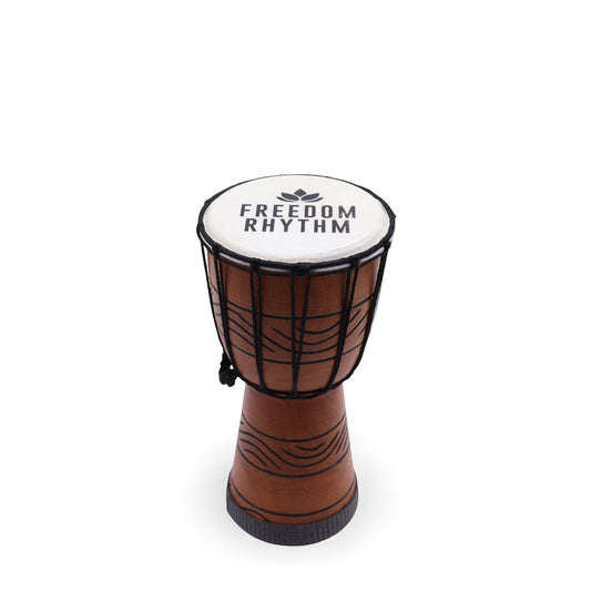 Kleine Pro Djembe Trommel - Freedom Rhythm (hochton) - 30 cm