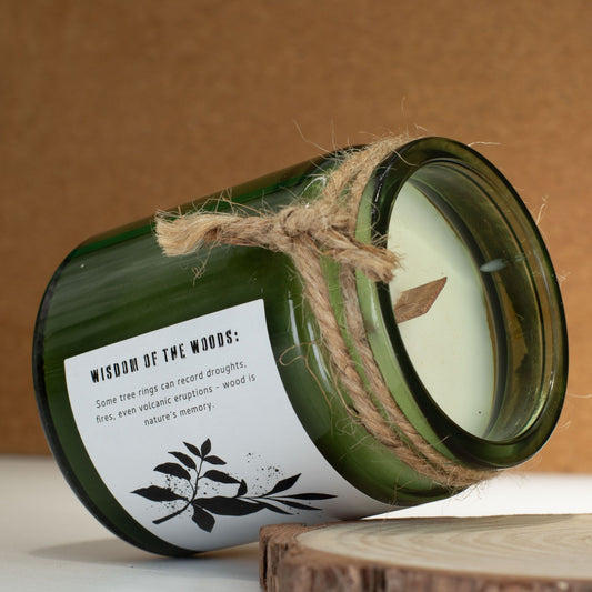 Greenman Duftkerze Sage & Mintwood im Glas