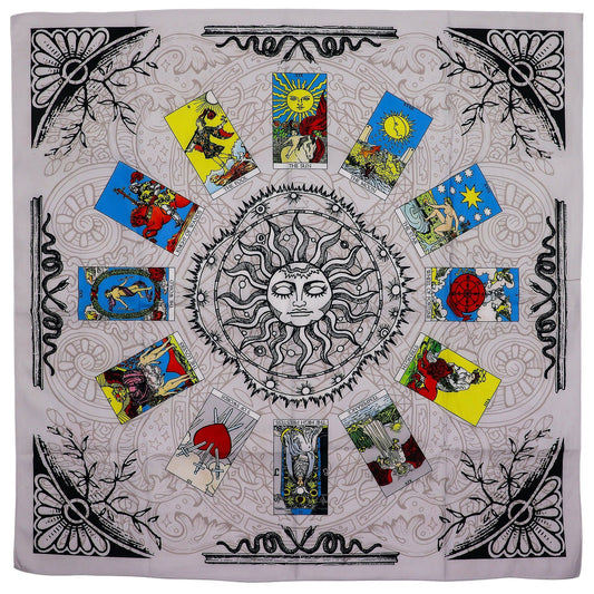 Tarot-Tuch „Baum des Lebens“ 75 x 75cm