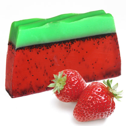 Handgemachte Tropical Seife Erdbeer