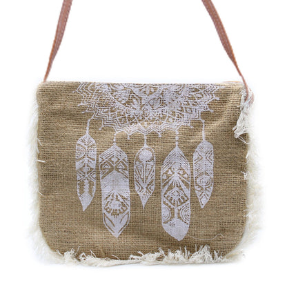 Fab Fringe Bag mit Dream Catcher Print