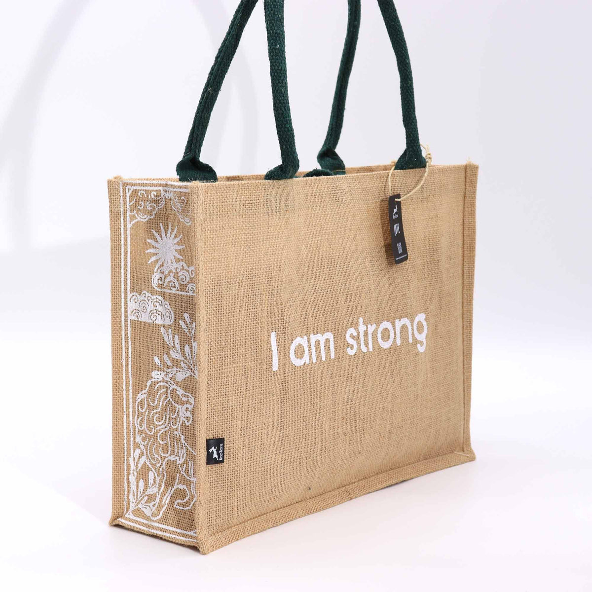 Hop Hare Einkaufstasche - I am Strong