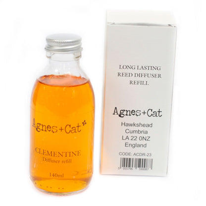 Agnes + Cat Raumduft-Nachfüllpackung – Clementine 140 ml
