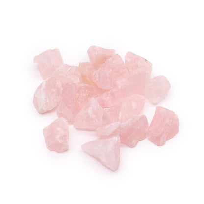 Rohedelsteine - Rosenquarz, 500g (lose)