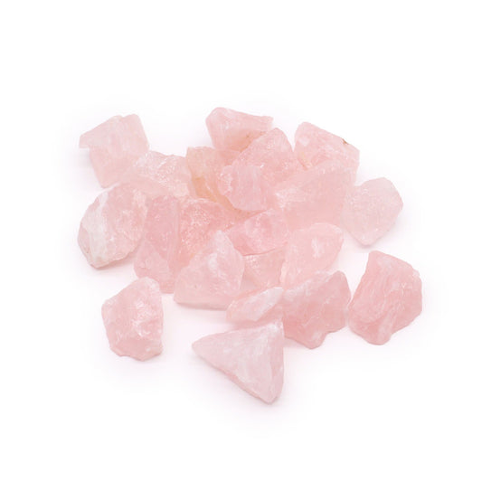 Rohedelsteine - Rosenquarz, 500g (lose)